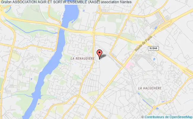 plan association Association Agir Et Sortir Ensemble (aase) Nantes