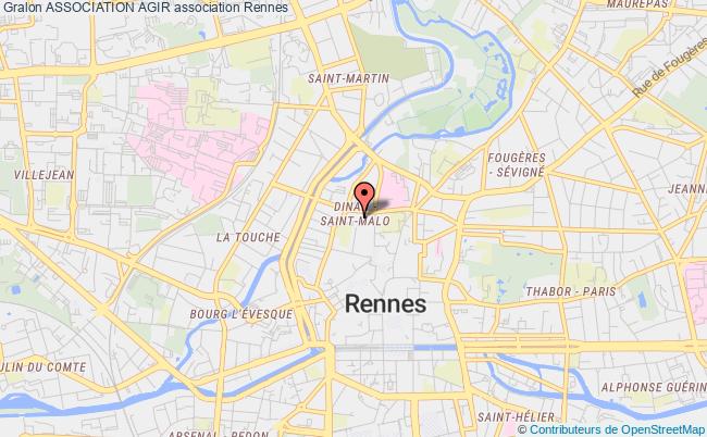 plan association Association Agir Rennes