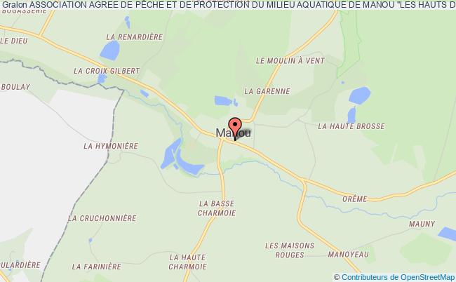 ASSOCIATION AGREE DE PÊCHE ET DE PROTECTION DU MILIEU AQUATIQUE DE MANOU "LES HAUTS DE L'EURE"