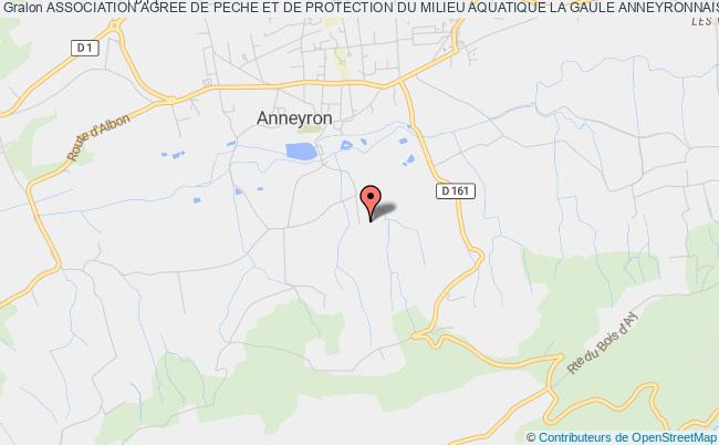 ASSOCIATION AGREE DE PECHE ET DE PROTECTION DU MILIEU AQUATIQUE LA GAULE ANNEYRONNAISE