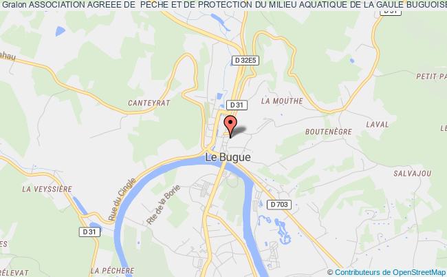 ASSOCIATION AGREEE DE  PECHE ET DE PROTECTION DU MILIEU AQUATIQUE DE LA GAULE BUGUOISE - AAPPMA