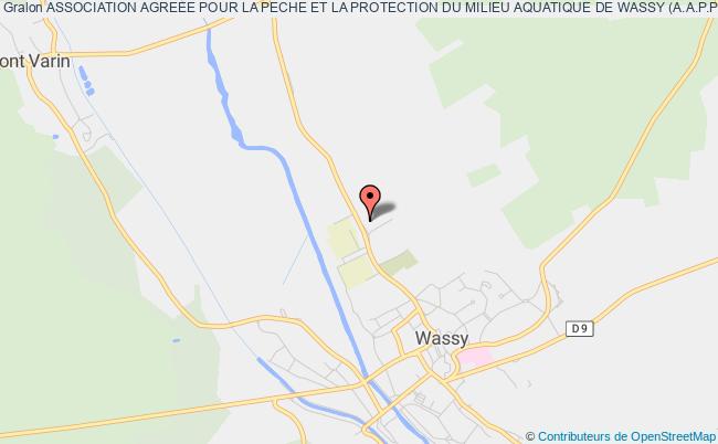 plan association Association Agreee Pour La Peche Et La Protection Du Milieu Aquatique De Wassy (a.a.p.p.m.a. La Blaise) Wassy