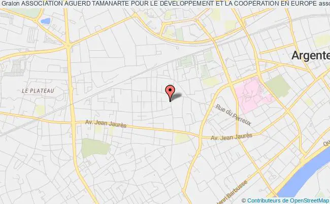 plan association Association Aguerd Tamanarte Pour Le DÉveloppement Et La CoopÉration En Europe Argenteuil