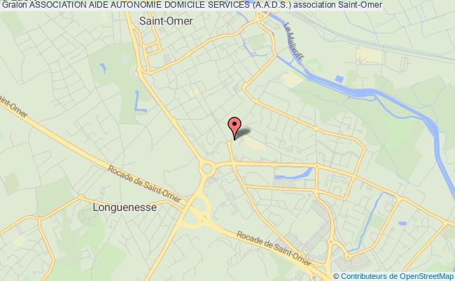 plan association Association Aide Autonomie Domicile Services (a.a.d.s.) Saint-Omer