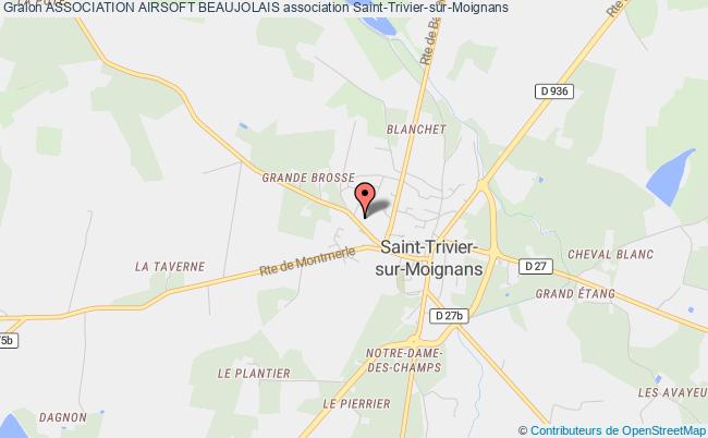 plan association Association Airsoft Beaujolais Saint-Trivier-sur-Moignans