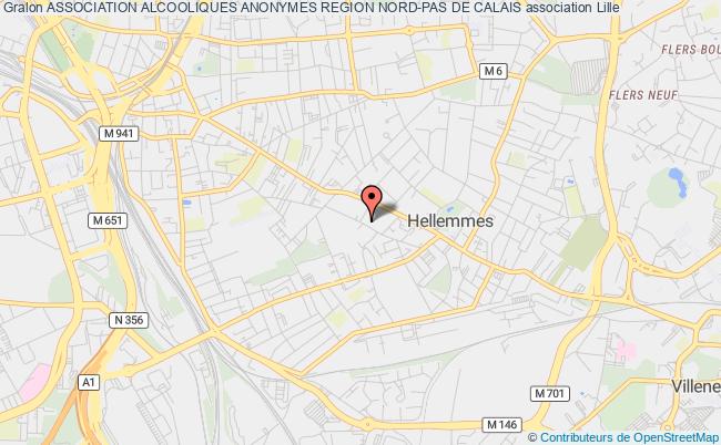 plan association Association Alcooliques Anonymes Region Nord-pas De Calais Lille
