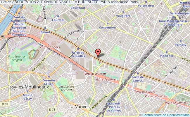 plan association Association Alexandre Vassiliev Bureau De Paris Paris