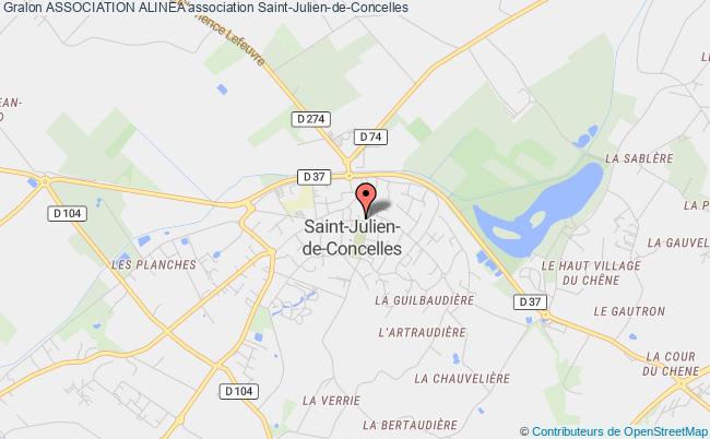 plan association Association Alinea Saint-Julien-de-Concelles
