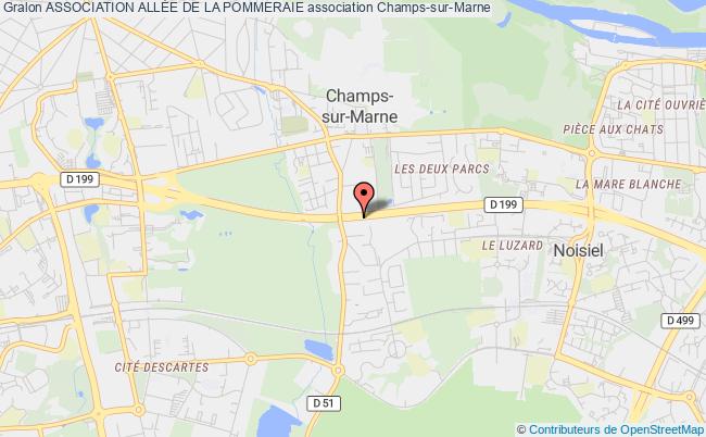 plan association Association AllÉe De La Pommeraie Champs-sur-Marne