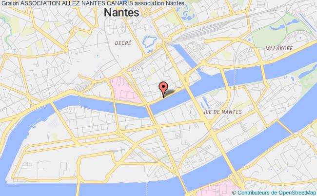 plan association Association Allez Nantes Canaris Nantes