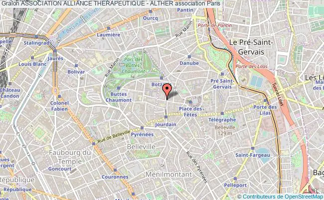 plan association Association Alliance Therapeutique - Alther Paris
