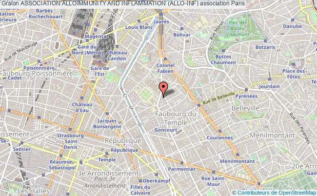 plan association Association Alloimmunity And Inflammation (allo-inf) Paris