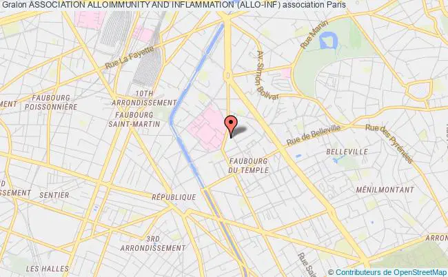 plan association Association Alloimmunity And Inflammation (allo-inf) Paris