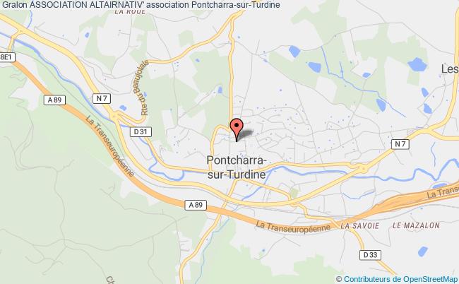 plan association Association Altairnativ' Vindry-sur-Turdine