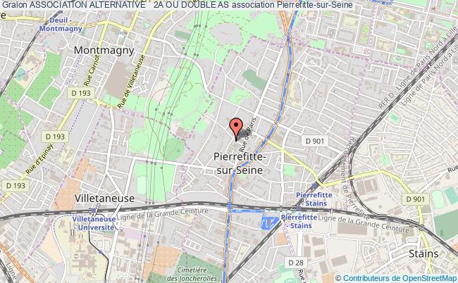 plan association Association Alternative   2a Ou Double As Pierrefitte-sur-Seine