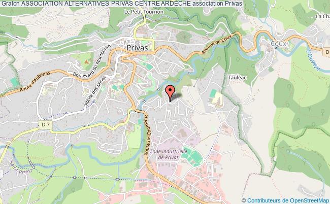 ASSOCIATION ALTERNATIVES PRIVAS CENTRE ARDÈCHE