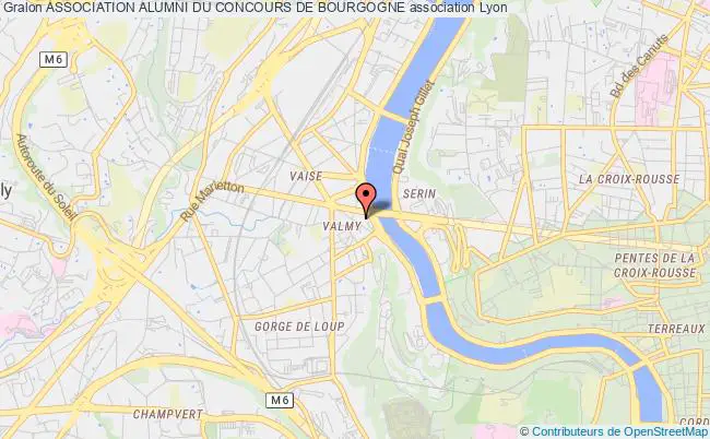 plan association Association Alumni Du Concours De Bourgogne Lyon
