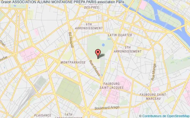 plan association Association Alumni Montaigne PrÉpa Paris Paris