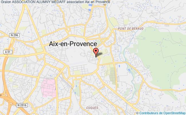 plan association Association Alumny Medaff Aix-en-Provence
