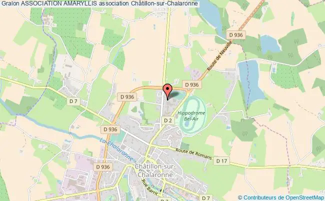 plan association Association Amaryllis Châtillon-sur-Chalaronne