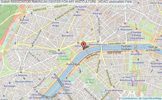 plan association Association American Center For Art And Culture  (acac) Paris