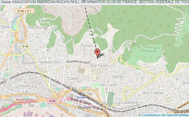 plan association Association American Rock'n Roll Information Club De France, Section Federale De Toulon Var Toulon