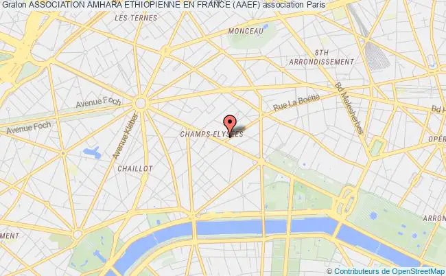 plan association Association Amhara Ethiopienne En France (aaef) Paris