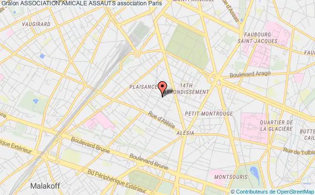 plan association Association Amicale Assauts Paris