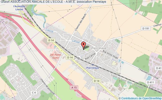 plan association Association Amicale De L'ecole - A.mi.e. Pierrelaye