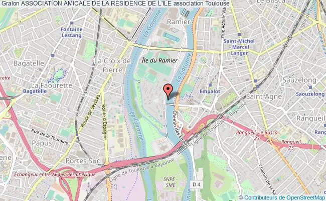 plan association Association Amicale De La RÉsidence De L'ile Toulouse