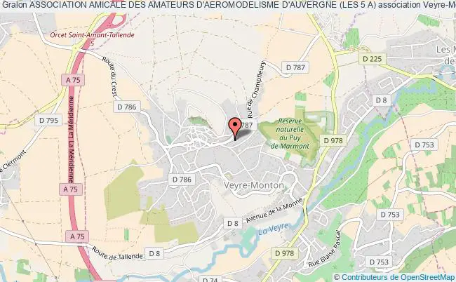 ASSOCIATION AMICALE DES AMATEURS D'AEROMODELISME D'AUVERGNE (LES 5 A)