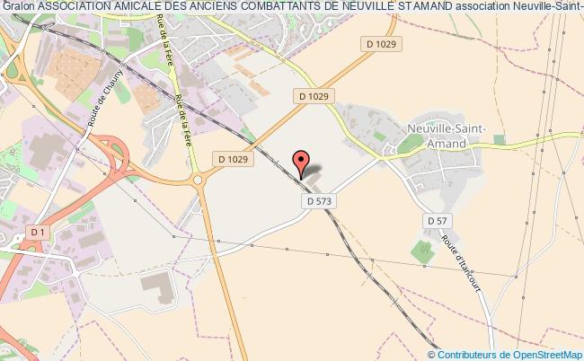 plan association Association Amicale Des Anciens Combattants De Neuville St Amand Neuville-Saint-Amand
