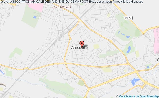 plan association Association Amicale Des Anciens Du Csma Foot-ball Arnouville