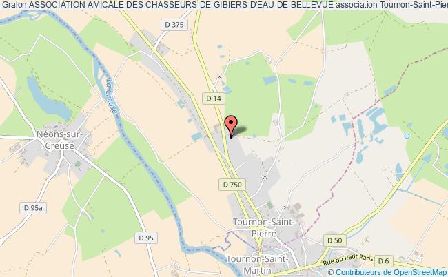 plan association Association Amicale Des Chasseurs De Gibiers D'eau De Bellevue Tournon-Saint-Pierre