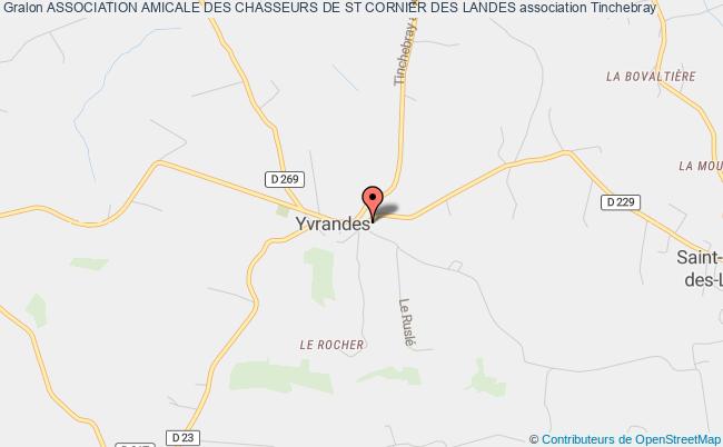 plan association Association Amicale Des Chasseurs De St Cornier Des Landes Tinchebray Bocage