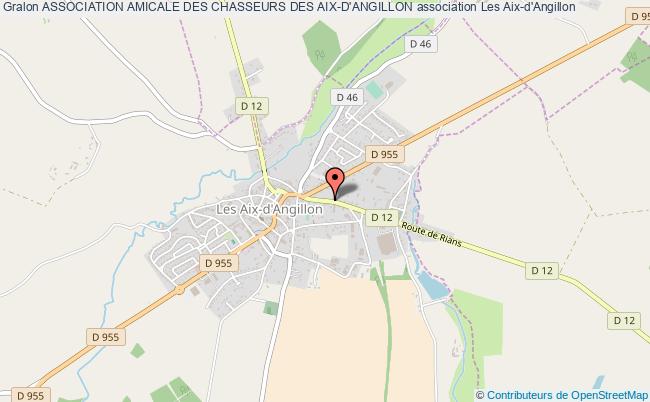 plan association Association Amicale Des Chasseurs Des Aix-d'angillon Les   Aix-d'Angillon