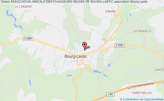 ASSOCIATION AMICALE DES CHASSEURS REUNIS DE BOURG-LASTIC