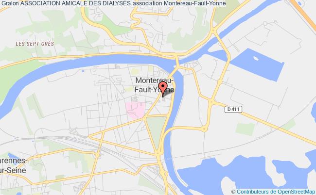 plan association Association Amicale Des DialysÉs Montereau-Fault-Yonne