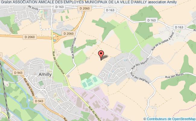 plan association Association Amicale Des Employes Municipaux De La Ville D'amilly Amilly