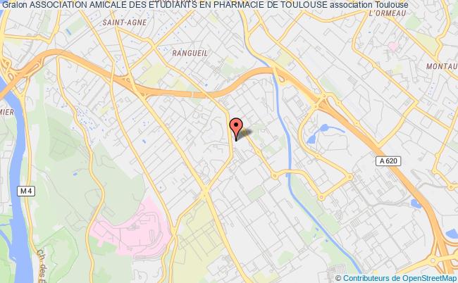 plan association Association Amicale Des Etudiants En Pharmacie De Toulouse Toulouse