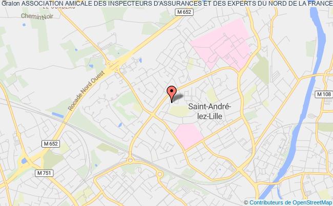 plan association Association Amicale Des Inspecteurs D'assurances Et Des Experts Du Nord De La France Saint-André-lez-Lille