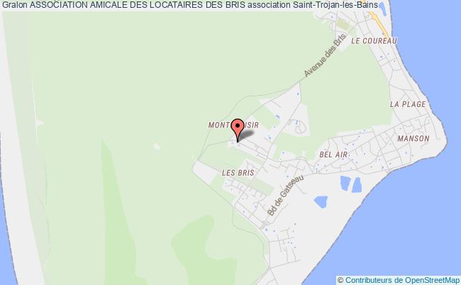 plan association Association Amicale Des Locataires Des Bris Saint-Trojan-les-Bains