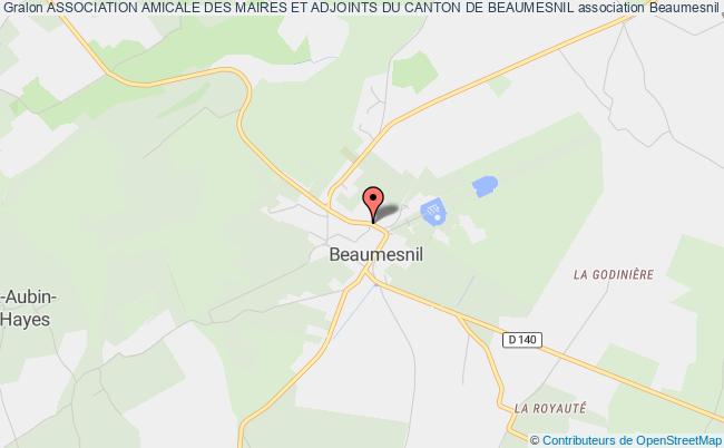 plan association Association Amicale Des Maires Et Adjoints Du Canton De Beaumesnil Mesnil-en-Ouche