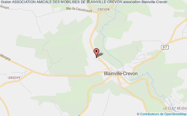 plan association Association Amicale Des Mobilises De Blainville-crevon Blainville-Crevon