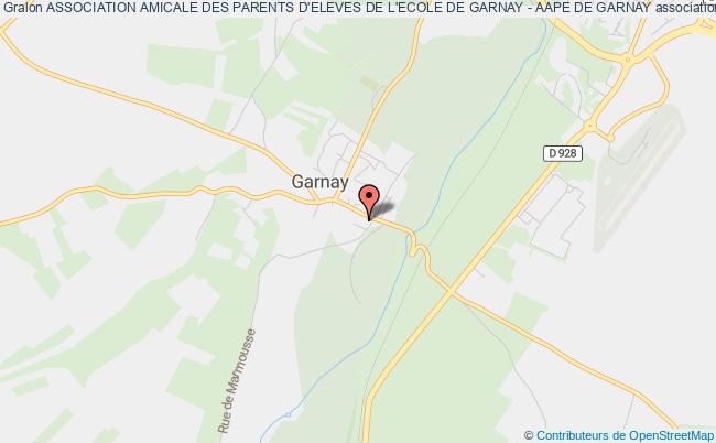 plan association Association Amicale Des Parents D'eleves De L'ecole De Garnay - Aape De Garnay Garnay