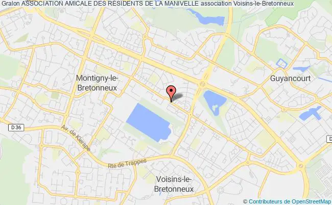 plan association Association Amicale Des RÉsidents De La Manivelle Voisins-le-Bretonneux