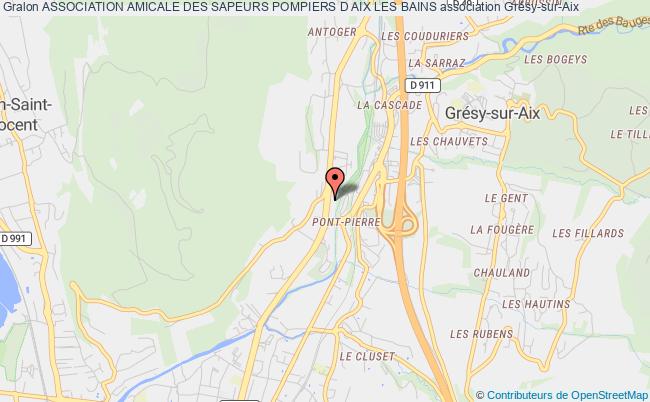 plan association Association Amicale Des Sapeurs Pompiers D Aix Les Bains Grésy-sur-Aix