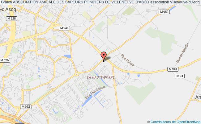plan association Association Amicale Des Sapeurs Pompiers De Villeneuve D'ascq Villeneuve-d'Ascq