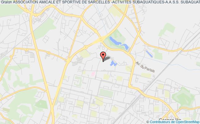 plan association Association Amicale Et Sportive De Sarcelles -activites Subaquatiques-a.a.s.s. Subaquatique Sarcelles