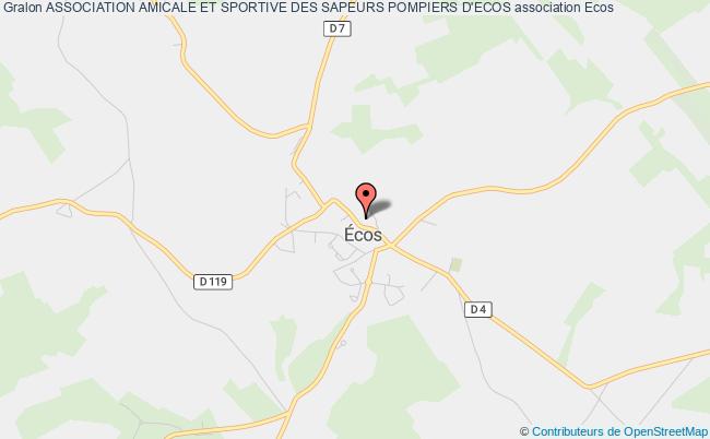 plan association Association Amicale Et Sportive Des Sapeurs Pompiers D'ecos Écos